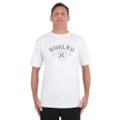 Camiseta Hurley Brasão Branca