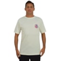 Camiseta Hurley Flamingo Off White