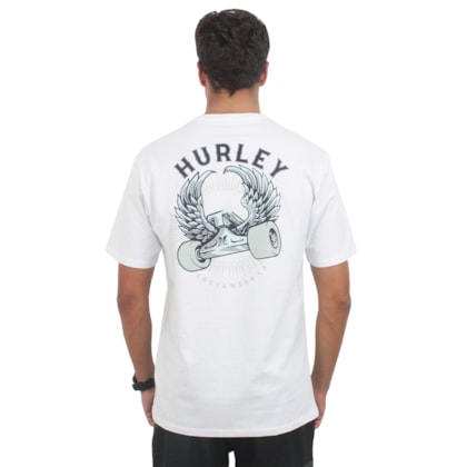 Camiseta Hurley Hard Wings White