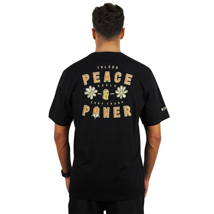 Camiseta Hurley Peace & Power Black