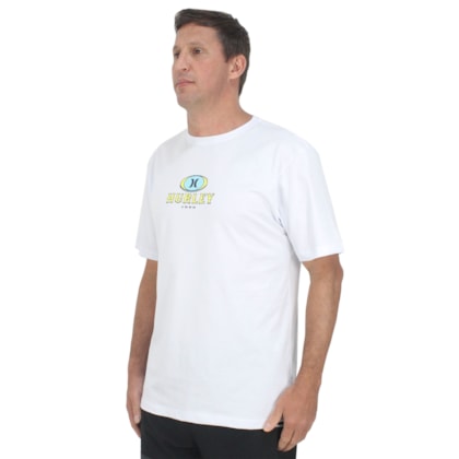 Camiseta Hurley Retro Waves Branca