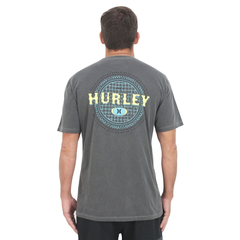 Camiseta Hurley Retro Waves Preta