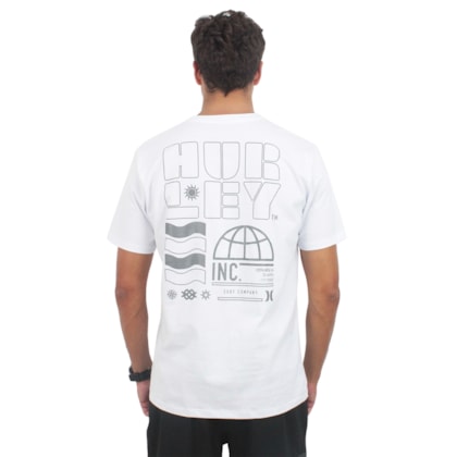 Camiseta Hurley Stamp Branca