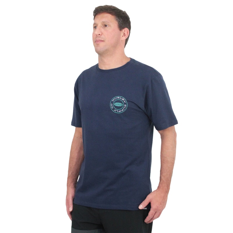 Camiseta Hurley Supply Navy