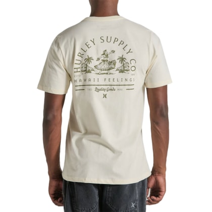 Camiseta Hurley Ula Ula Off White