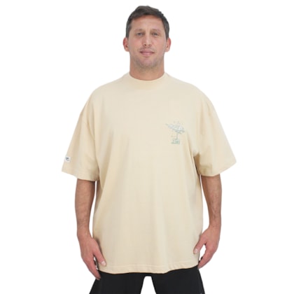 Camiseta Lost BoxFit Relax Is Summer Areia