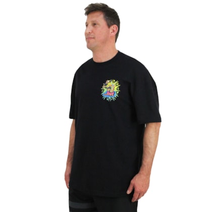 Camiseta Lost BoxFit Revolution Oversized Black
