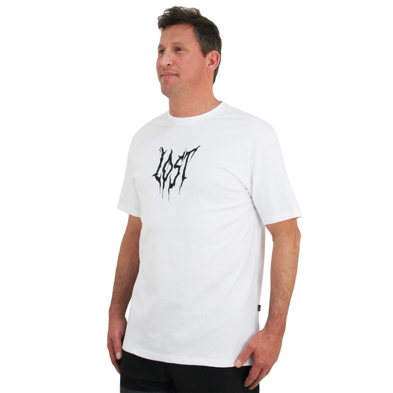 Camiseta Lost Spider White