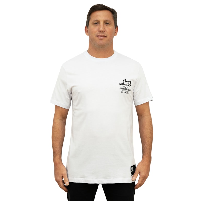 Camiseta Lost Timeless White