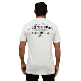 Camiseta Lost Timeless White