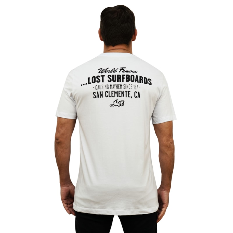 Camiseta Lost Timeless White