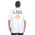 Camiseta LRG 20 Stacked Knit Oversized Branca