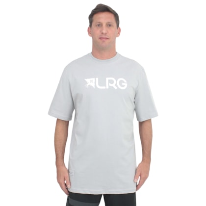 Camiseta LRG Effective Knit Oversized Cinza