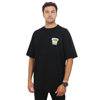 Camiseta Max Fit Hurley x Shibuya Escama Black