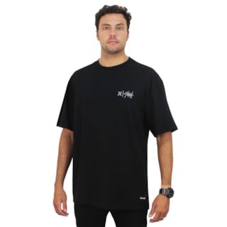 Camiseta Max Fit Hurley x Shibuya Signature Stripe Black