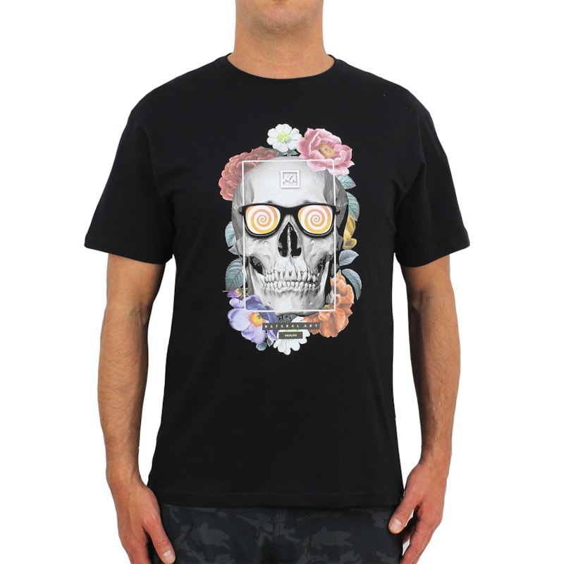 Camiseta Natural Art Lysergic Black