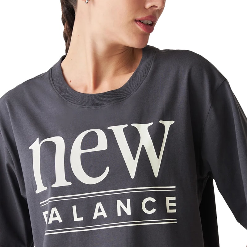 Camiseta New Balance Reimagined Washed Black