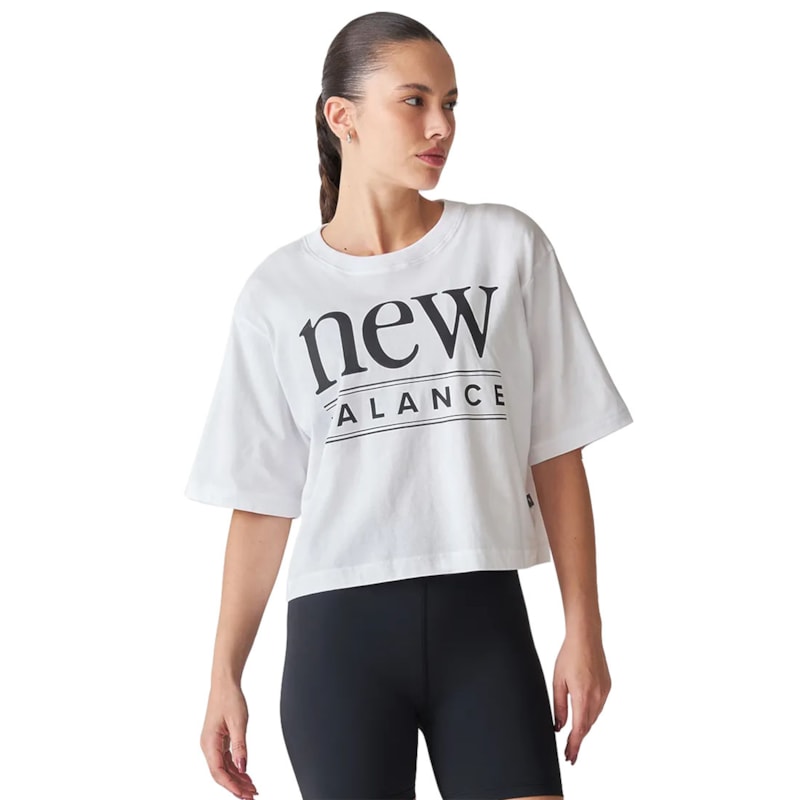 Camiseta New Balance Reimagined White