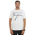 Camiseta New Era Action Sunset MBL New York Yankees Off White