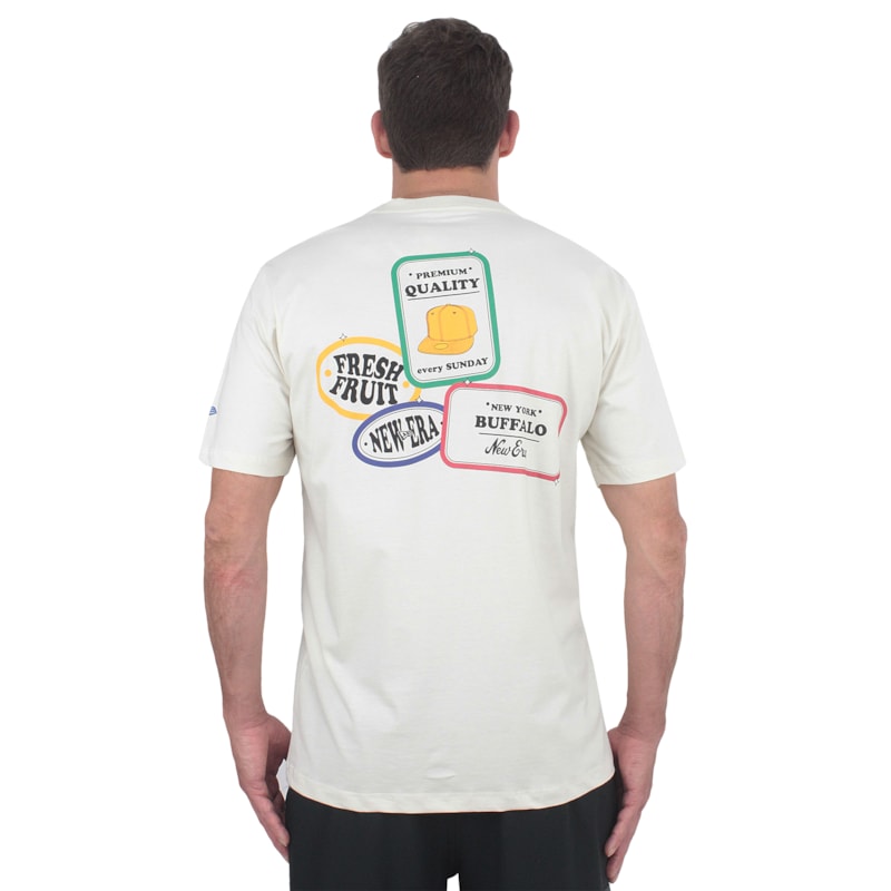 Camiseta New Era Picnic Branded Off White