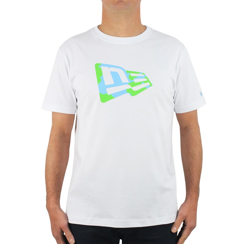 Camiseta New Era Recycle Yourself Flag White