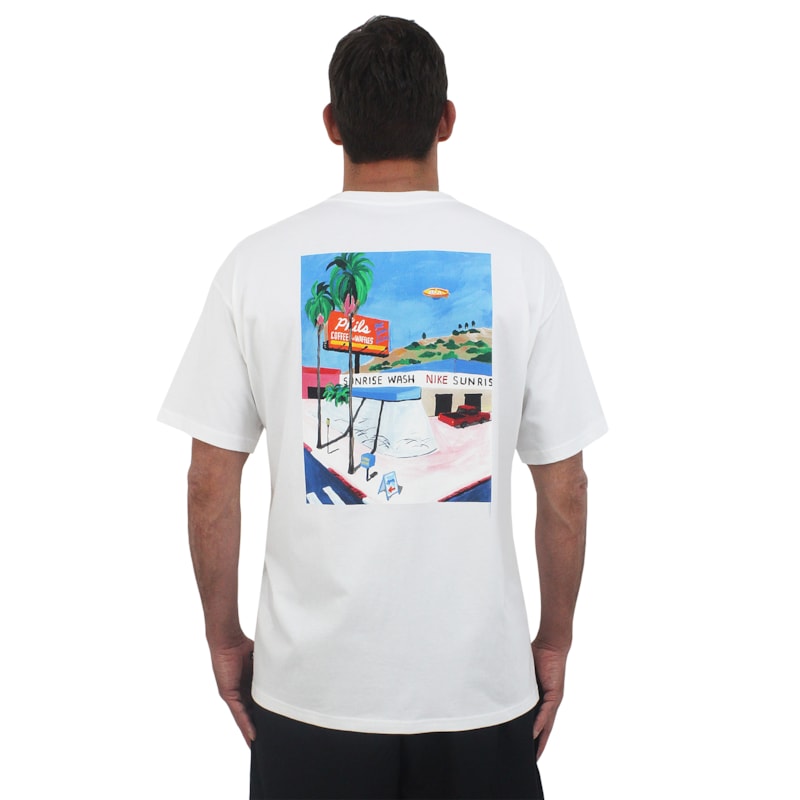 Camiseta Nike SB Carwash White