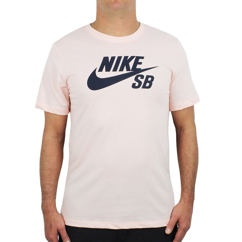 Camiseta Nike SB Dri Fit Logo Salmão