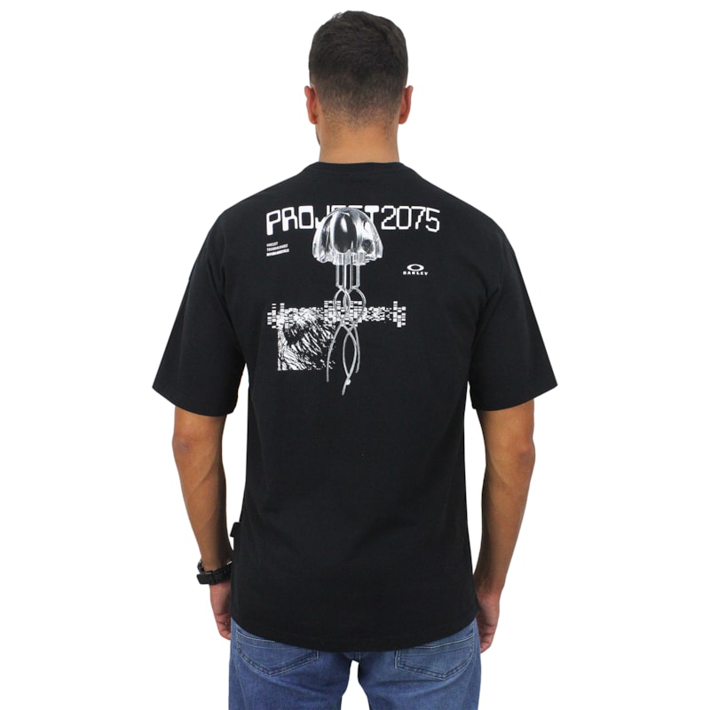 Camiseta Oakley 2075 Jellyfish Blackout