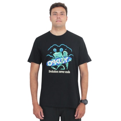 Camiseta Oakley B1B Evolution Tee Black