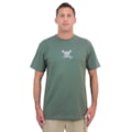 Camiseta Oakley Back To Skull Tee Surplus Green