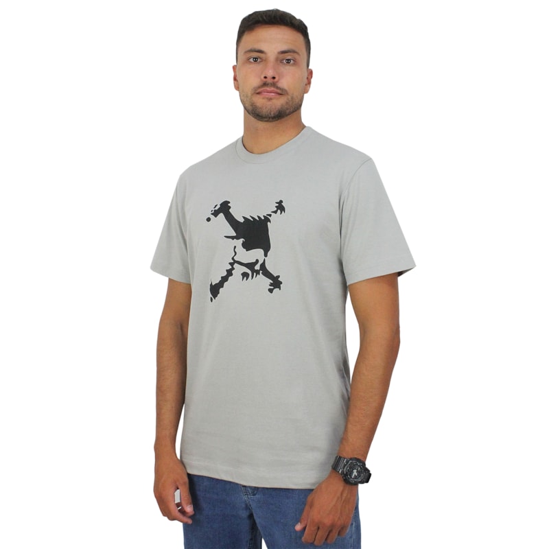 Camiseta Oakley Heritage Skull Cement