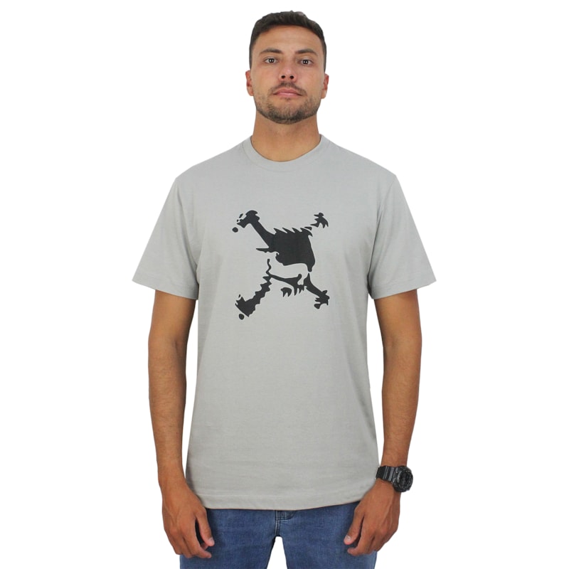 Camiseta Oakley Heritage Skull Cement