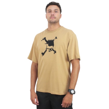 Camiseta Oakley Heritage Skull Gold