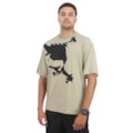 Camiseta Oakley Iconic Skull Khaki