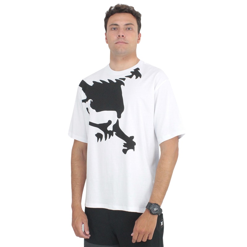 Camiseta Oakley Iconic Skull Tee White