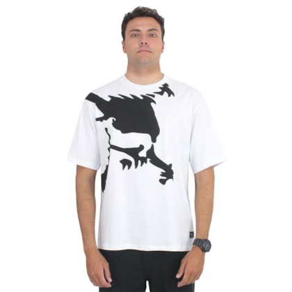 Camiseta Oakley Iconic Skull Tee White