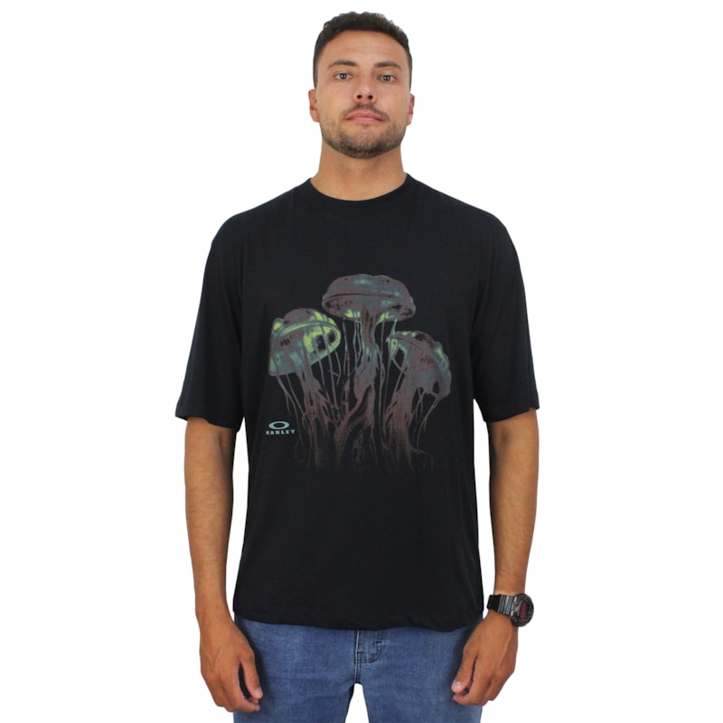 Camiseta Oakley Jellyfish Blackout