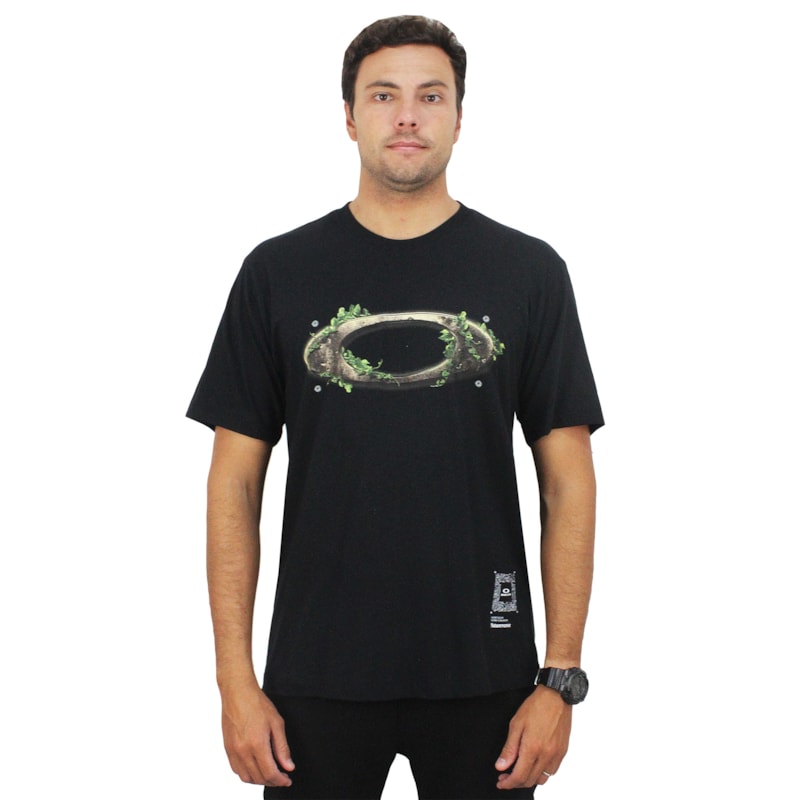 Camiseta Oakley Naturereverse Rusty Ellipse Tee Blackout