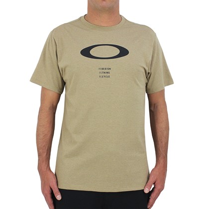 Camiseta Oakley O Rec Ellipse Almond