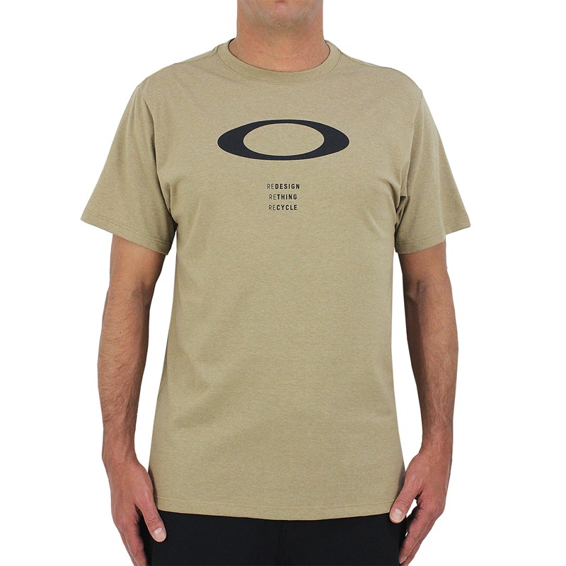 Camiseta Oakley O Rec Ellipse Almond - Surf Alive