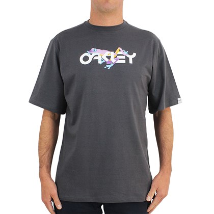Camiseta Oakley Origins Frog Tee Black Shadow