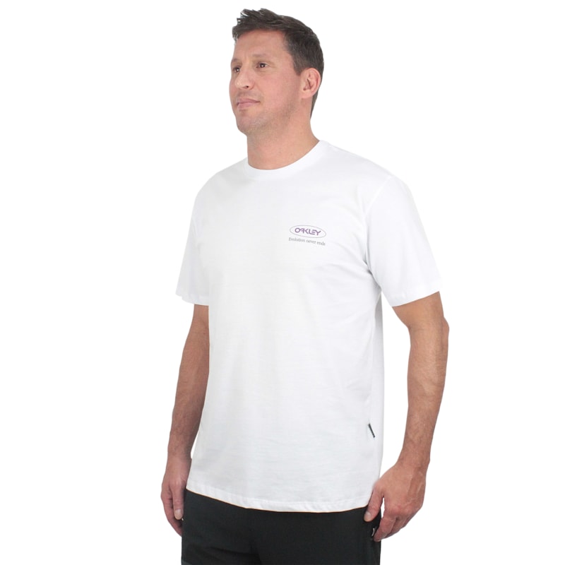 Camiseta Oakley Sun Flower Tee White