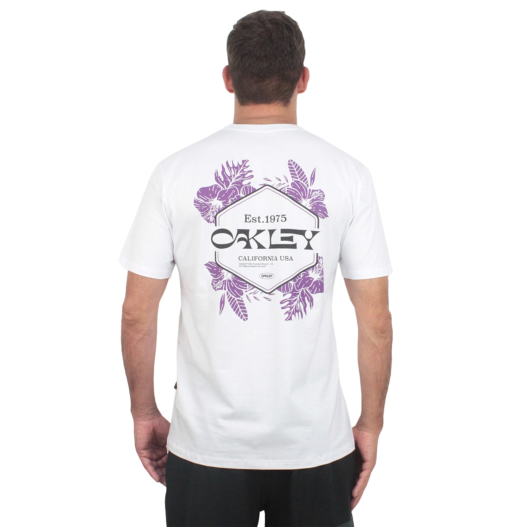 Camiseta Oakley Sun Flower Tee White