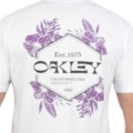 Camiseta Oakley Sun Flower Tee White