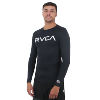 Camiseta para Surf Big RVCA II Preto