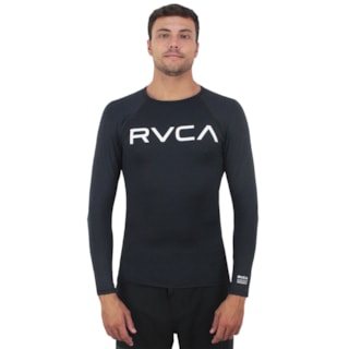 Camiseta para Surf Big RVCA II Preto