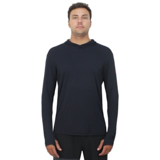 Camiseta para Surf Florence com Capuz Preta