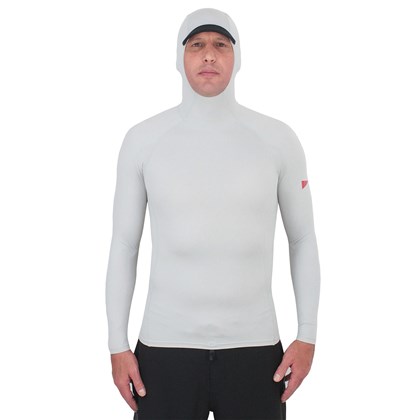 Camiseta para Surf Florence Marine X Standard Issue Com Capuz Grey