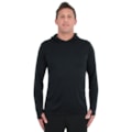 Camiseta para Surf Florence Marine X Sun Pro Crossover com Capuz Black