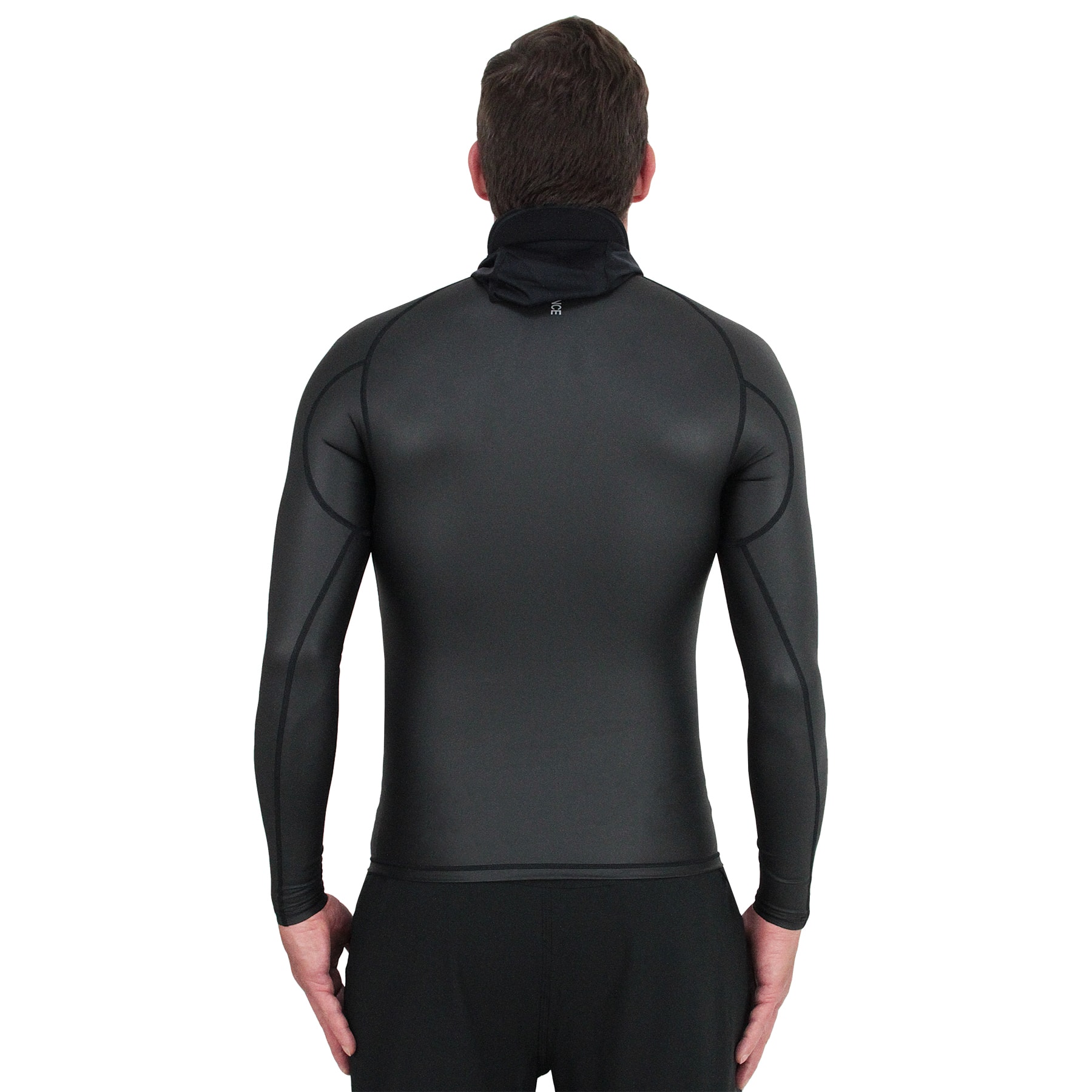 Camiseta para Surf Florence Marine X Windshield com Capuz Black